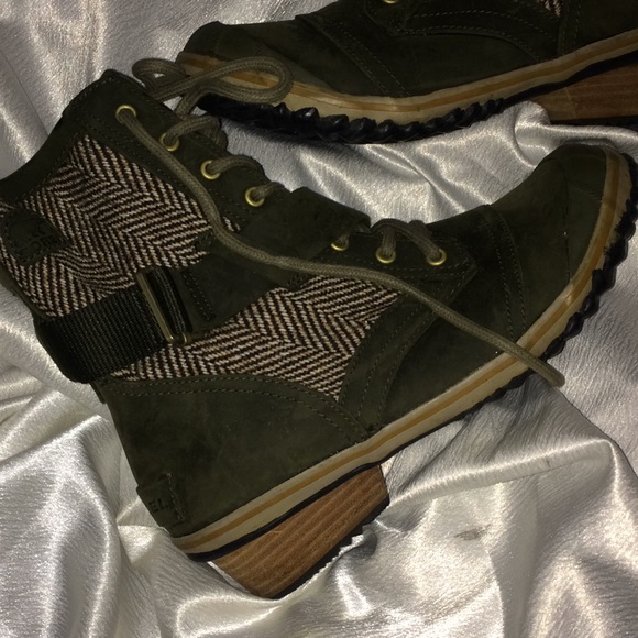 SOREL SLIMBOOT LACE WOMEN'S MAJOR LEATHER BOOTS - Picture 3 of 8